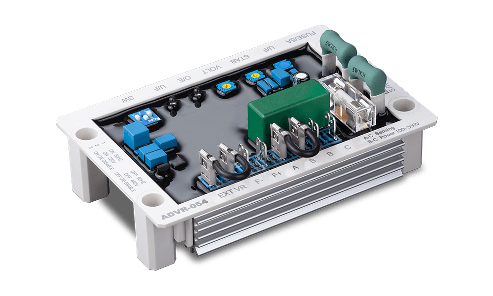 ADVR-054 is Universal 5Amp AVR for shunt and auxiliary windings generators