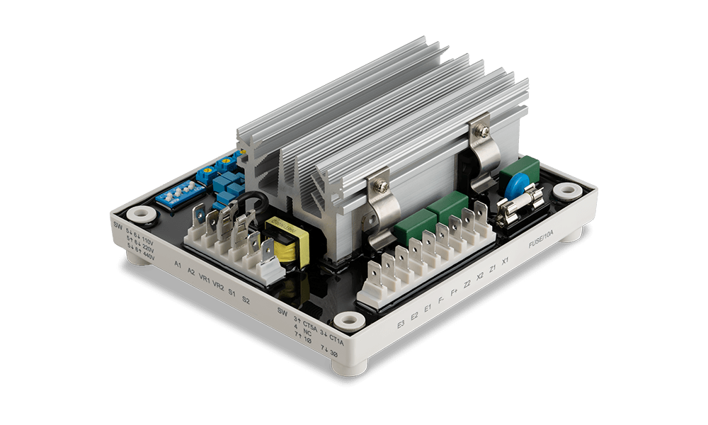 ADVR-083-400HZ 8Amp 400Hz, Voltage Regulator for use with self-excited (shunt), Auxiliary and PMG brushless generators.