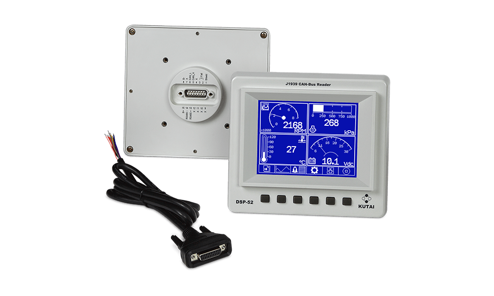 DSP-52 CAN Bus J1939 Generator Set Reader
