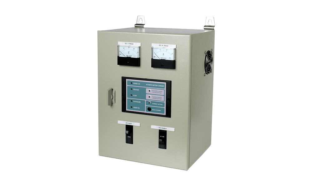 CH1712 CH1724 Float and Equalize Type Battery Chargers Wall-Mountable